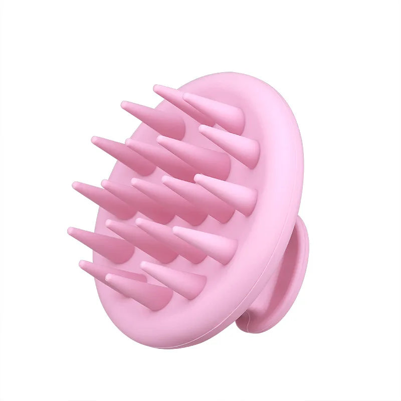 💆‍♀️ Silicone Scalp Shampoo Brush – Deep Cleaning Massage Comb for Hair Root & Itch Relief