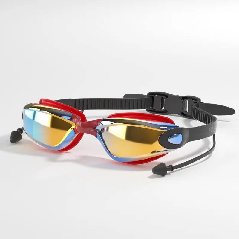 🥇 ARENA Pro Swim Goggles with Earplugs