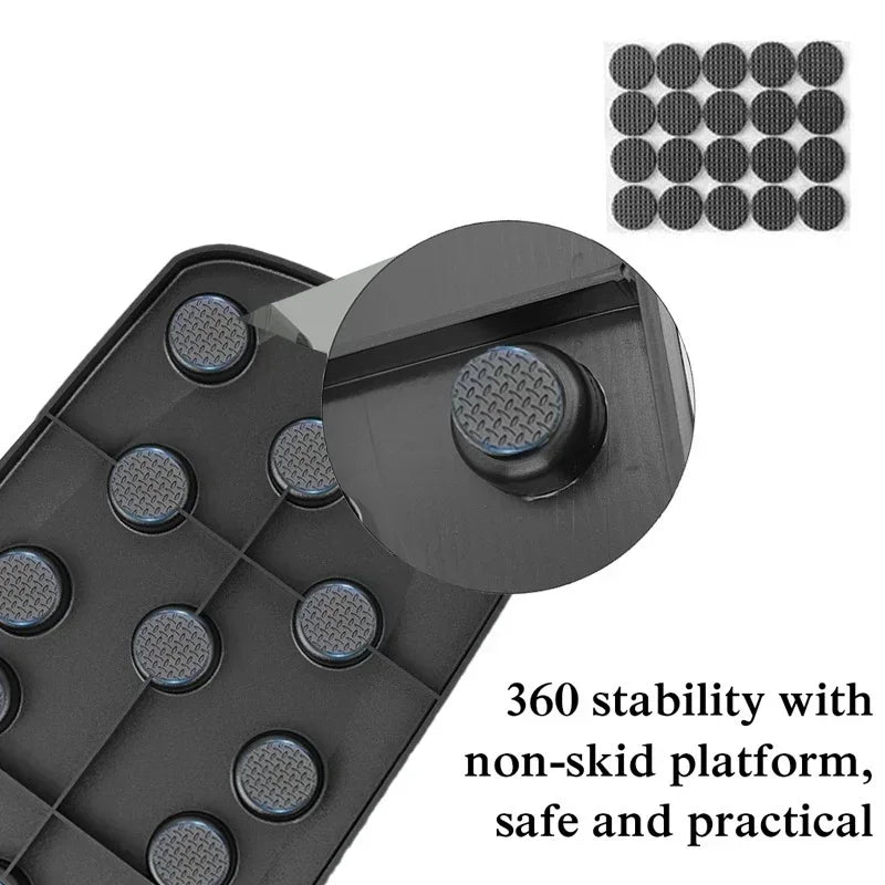 Foldable Push-Up Board Set – Portable Multi-Function Station w/ Handles