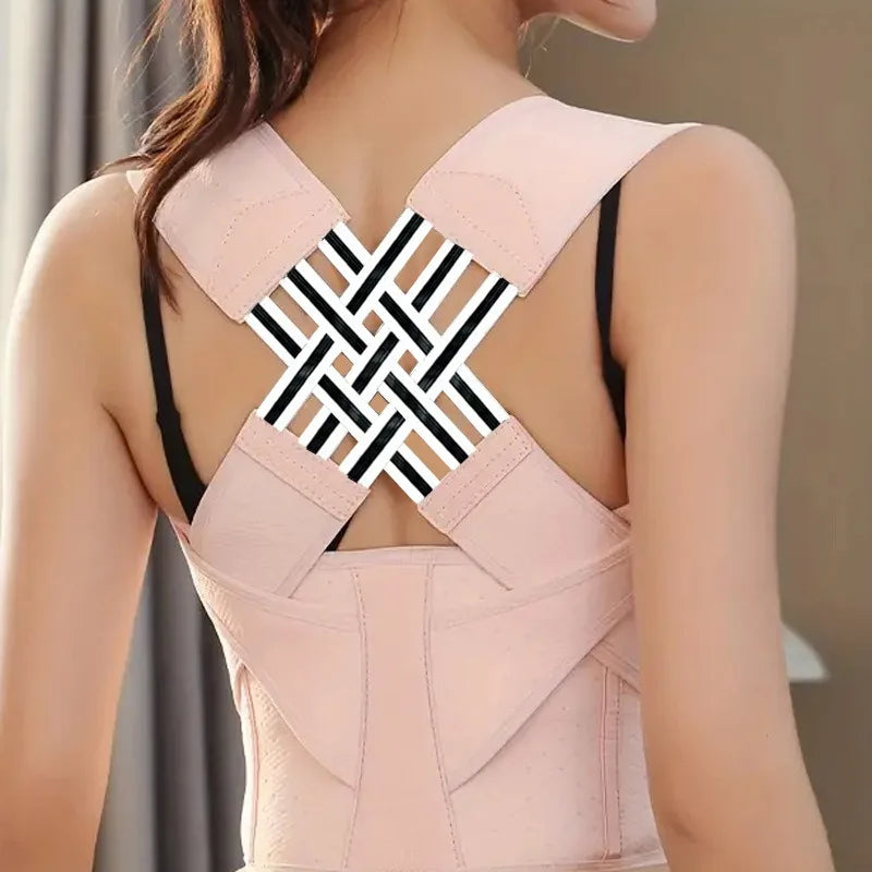 Magnetic Therapy Posture Corrector – Adjustable Shoulder & Spine Support Brace