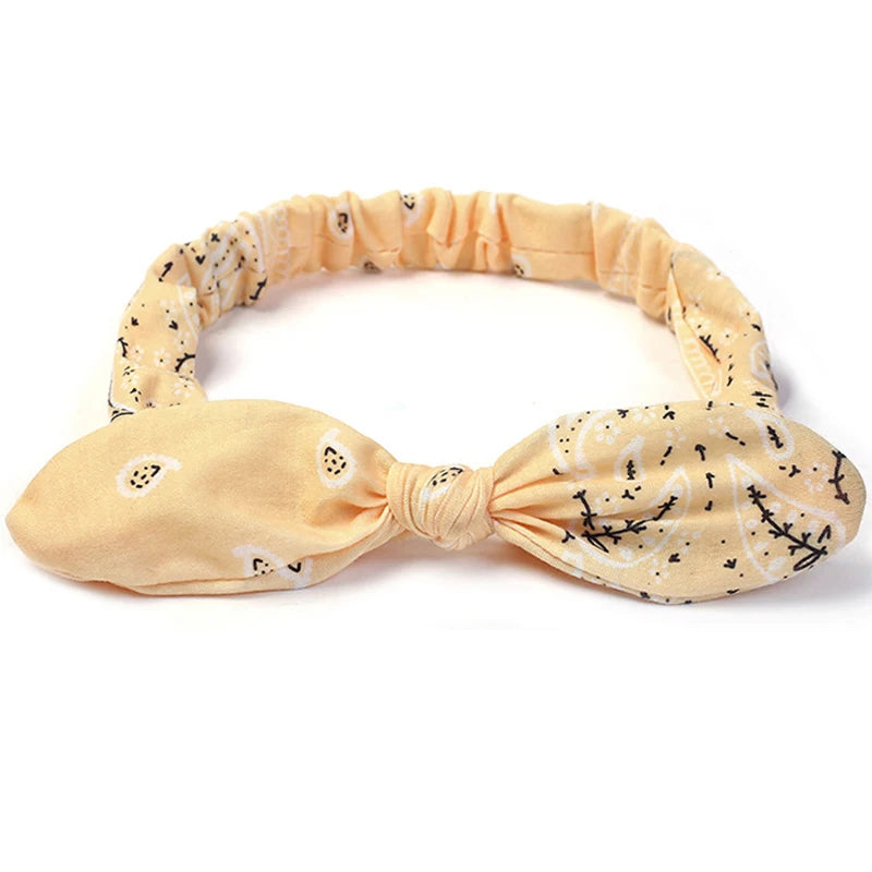 💫 Boho Soft Vintage Headbands – Cross Knot Elastic Hair Turban