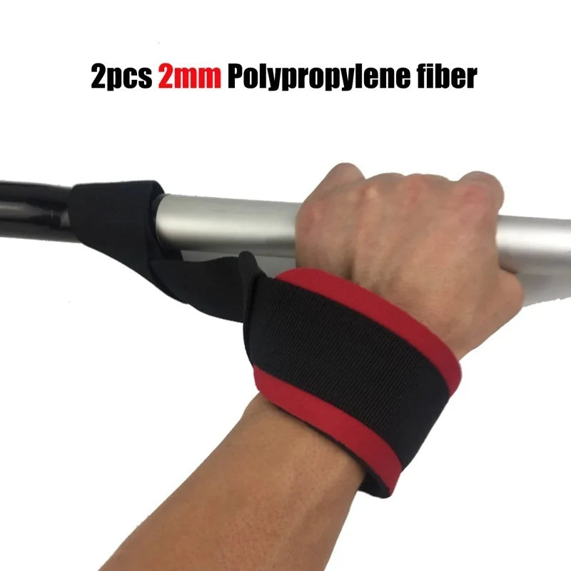Wrist Wraps (Pair) – Sweatproof Gym Lifting Straps for CrossFit