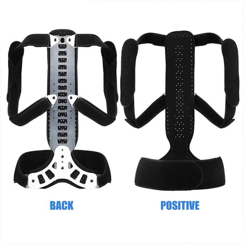 📏 Adjustable Back Brace – Posture Corrector for Women & Men with Spine Straightener