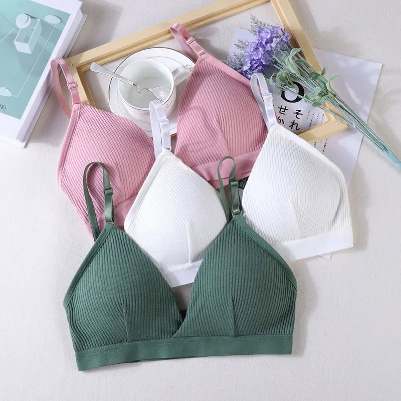 🎽 Adjustable Backless Sports Bra – Elastic Yoga & Running Crop Top