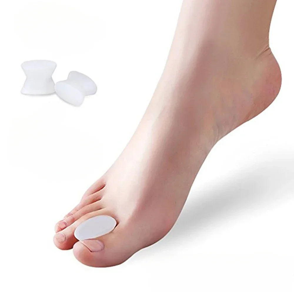 Silicone Gel Toe Separators – Bunion & Thumb Corrector for Pain Relief and Toe Alignment