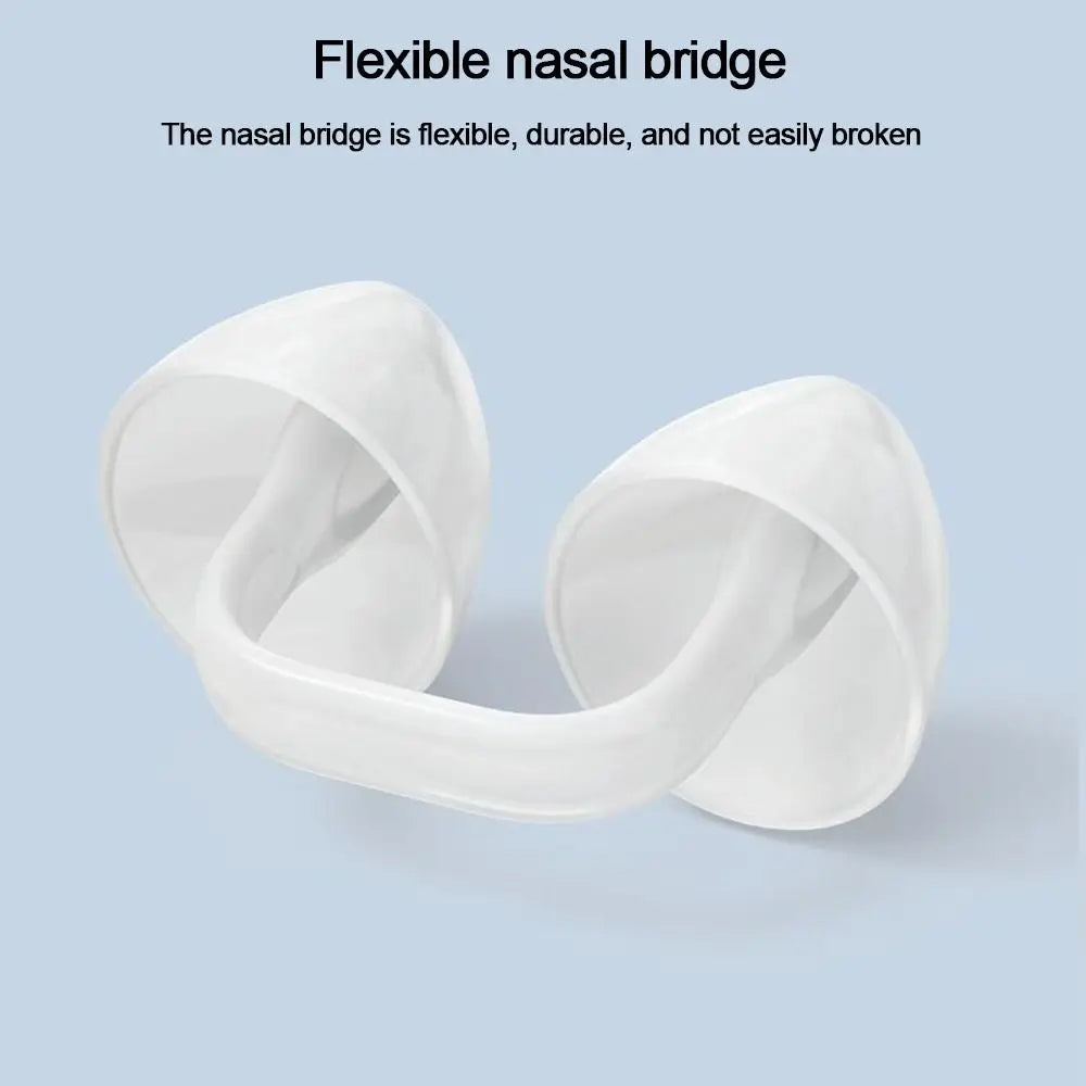 👃 Soft Silicone Nose Clip – Reusable Waterproof Nose Plug
