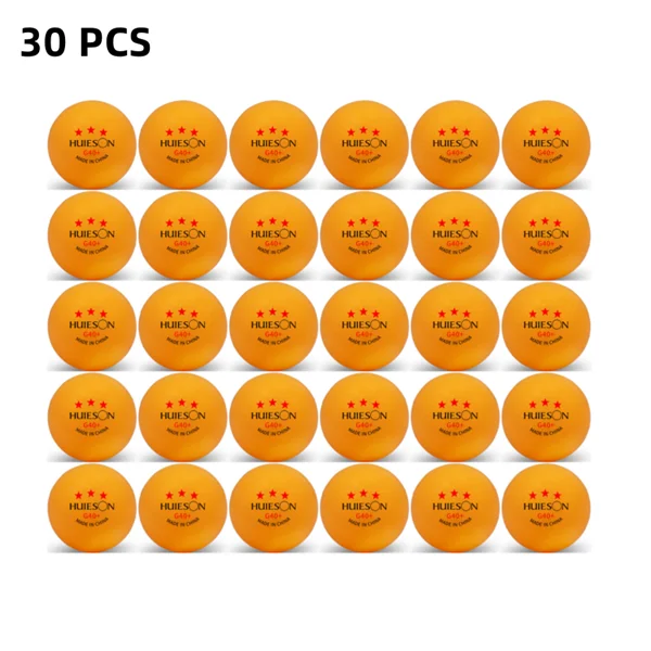 Huieson 3-Star Ping Pong Balls – ABS+ Training & Competition Table Tennis Balls, Durable Spin Control