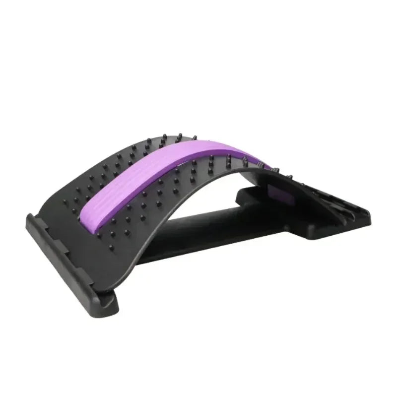 🧘‍♂️ Back Stretcher & Massager – Multi-Level Lumbar Spine Pain Relief Support Tool