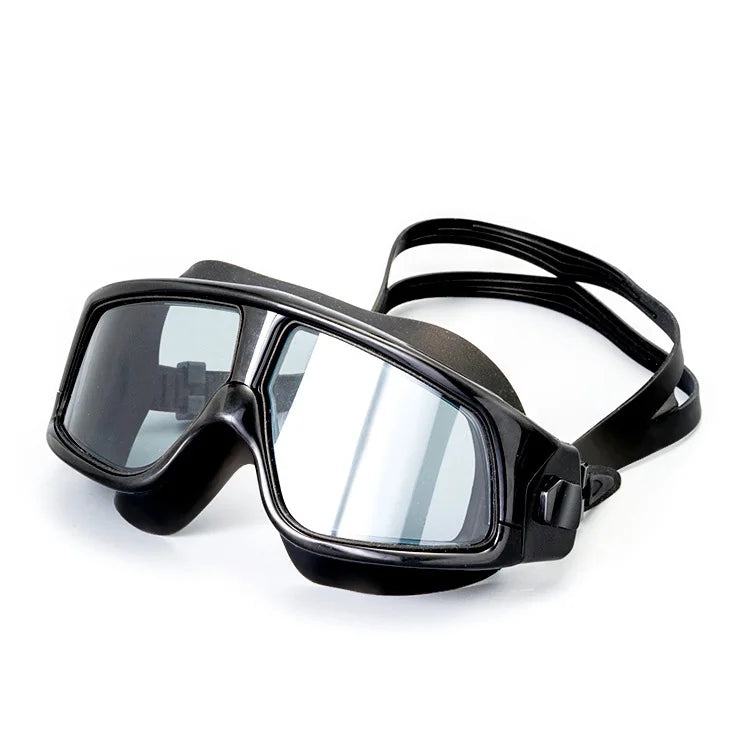 🥽 HD Anti-Fog Swimming Goggles – Large Frame