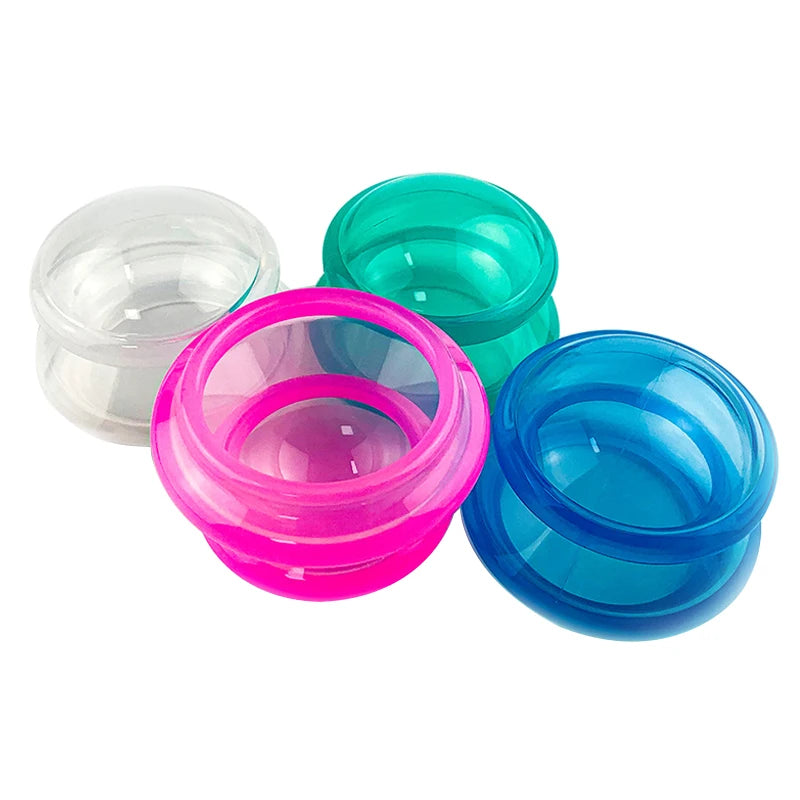 Silicone Vacuum Cupping Set – Anti-Cellulite Massage Gua Sha Cups for Body