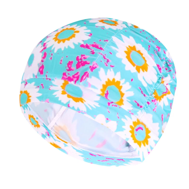 🏊‍♀️ Stretch Swimming Cap for Women & Girls