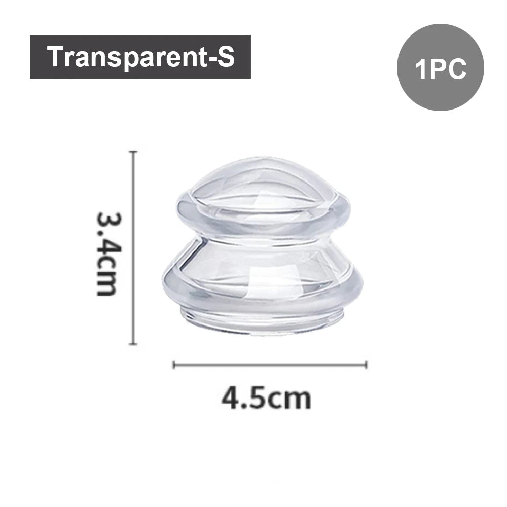 Silicone Vacuum Cupping Set – Anti-Cellulite Massage Gua Sha Cups for Body