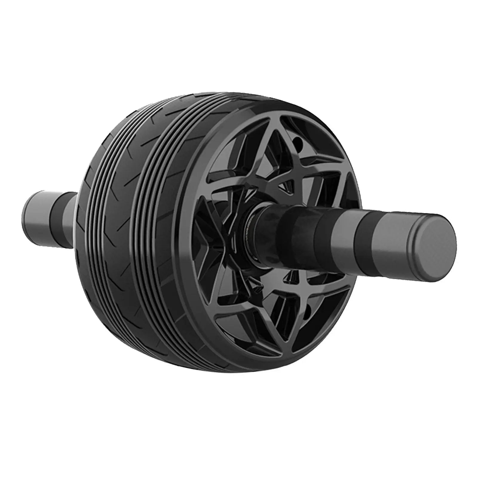 Ab Roller Wheel + Knee Mat – Quiet Dual-Wheel Core Trainer for Abs & Arms