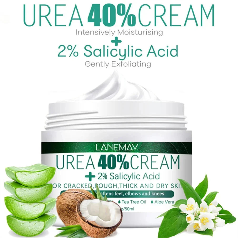 Herbal Anti-Crack Foot Cream – Heel Repair, Dead Skin Removal & Moisturizing Treatment