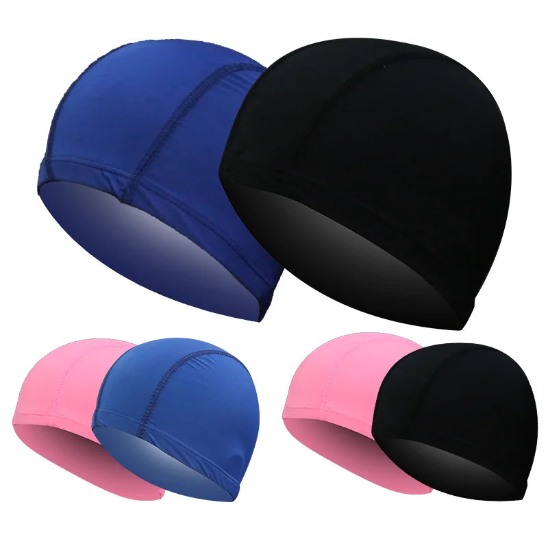 👂 Ultra-Thin Nylon Bathing Cap