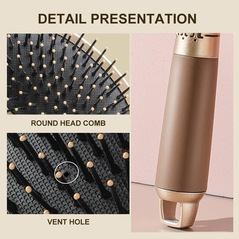 CALIYI Air Cushion Scalp Hair Brush – Anti-Static Oval Comb for Men & Women