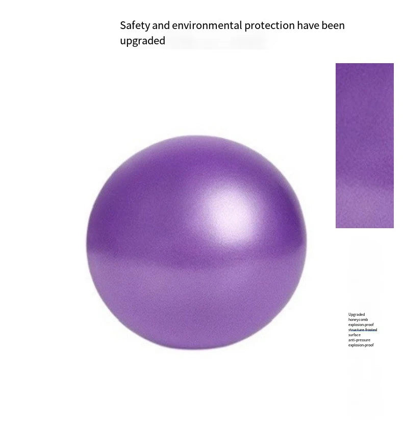 9-Inch Mini Yoga Ball – Pilates Balance Exercise Ball for Fitness & Therapy
