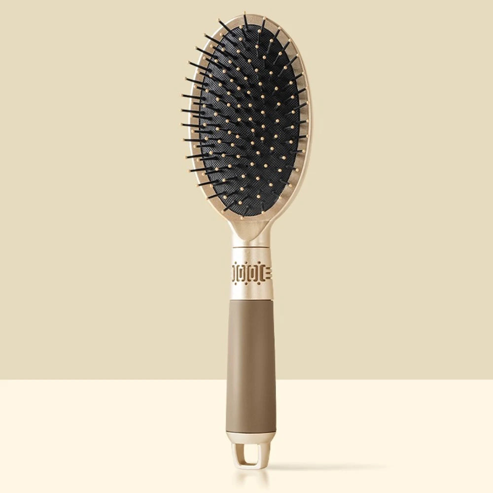 CALIYI Air Cushion Scalp Hair Brush – Anti-Static Oval Comb for Men & Women