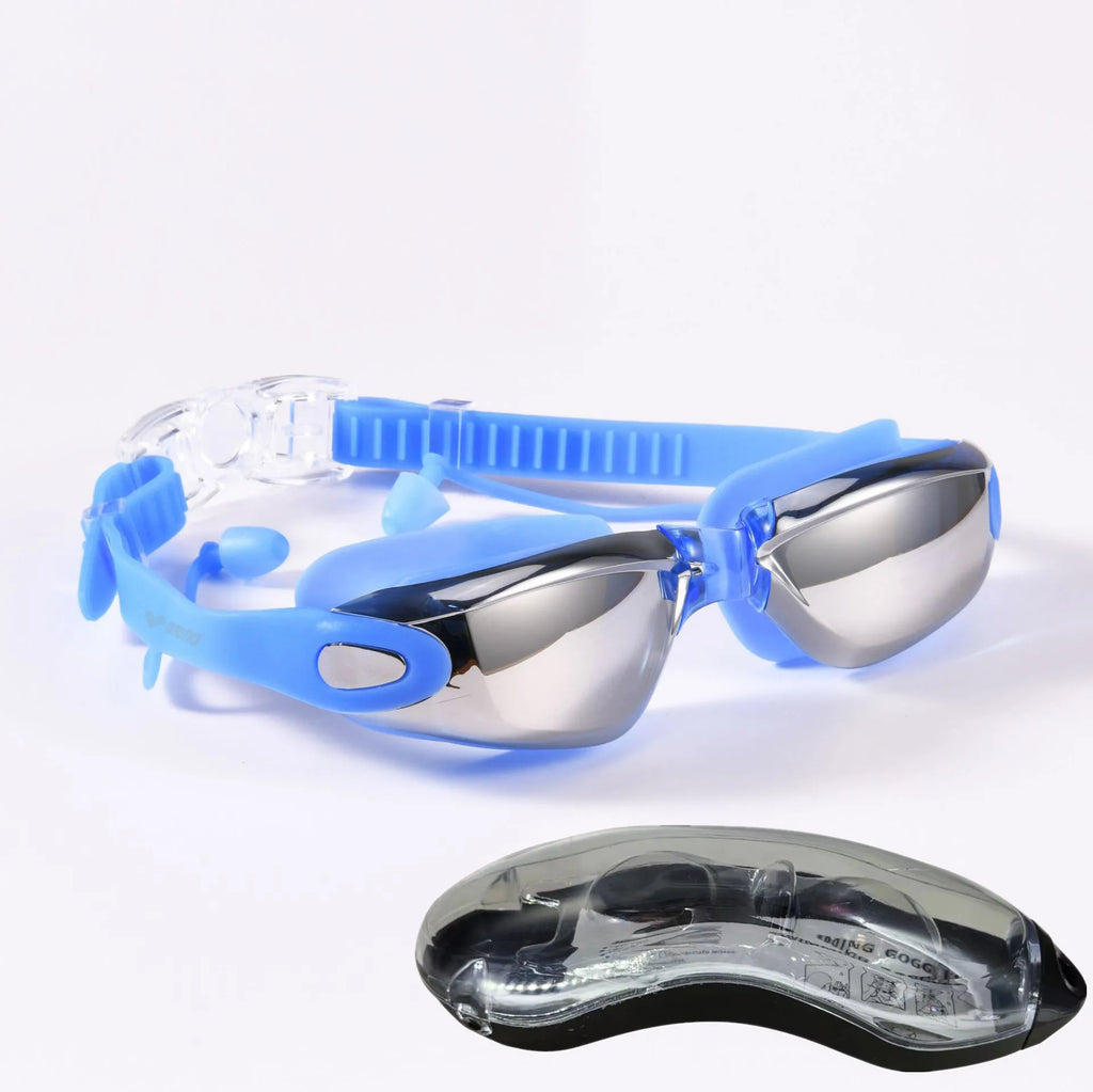 🥇 ARENA Pro Swim Goggles with Earplugs