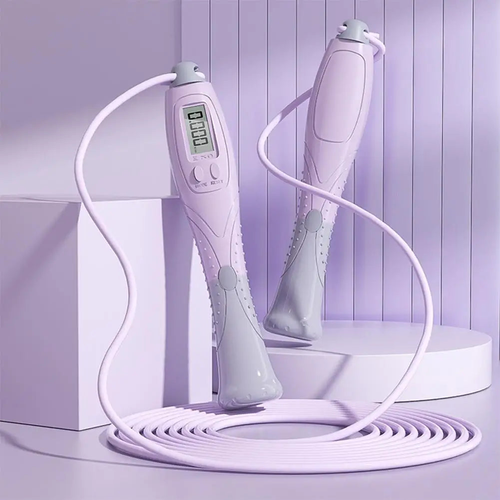 Digital Jump Rope – Tangle-Free Skipping Rope w/ Counter & Non-Slip Handles