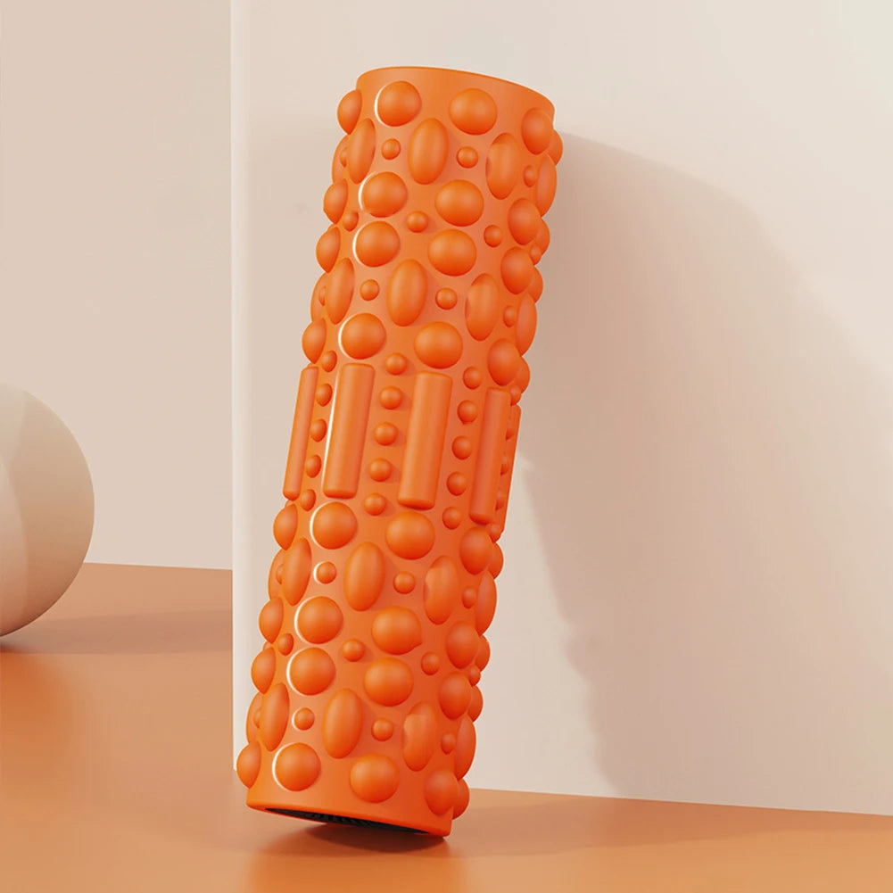 🔹 Electric Vibrating Foam Roller – 5-Speed Rechargeable Muscle Massager