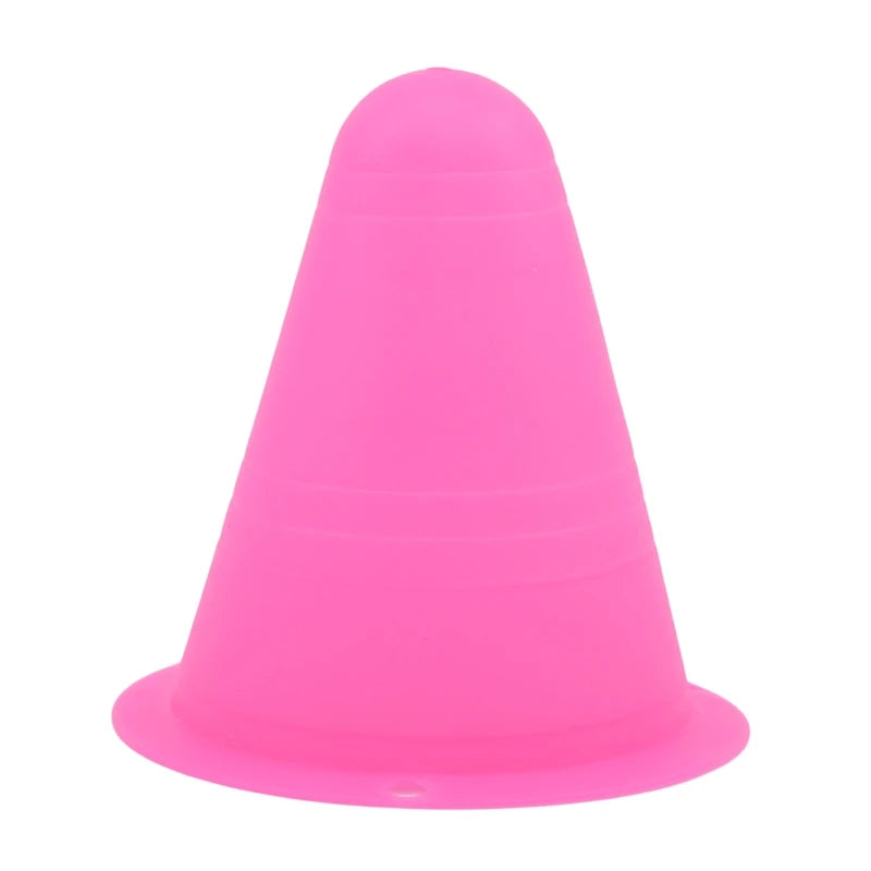 🚧 10PCS Skate Marker Cones – Soft Obstacle Cones for Rollerskates Football & Soccer