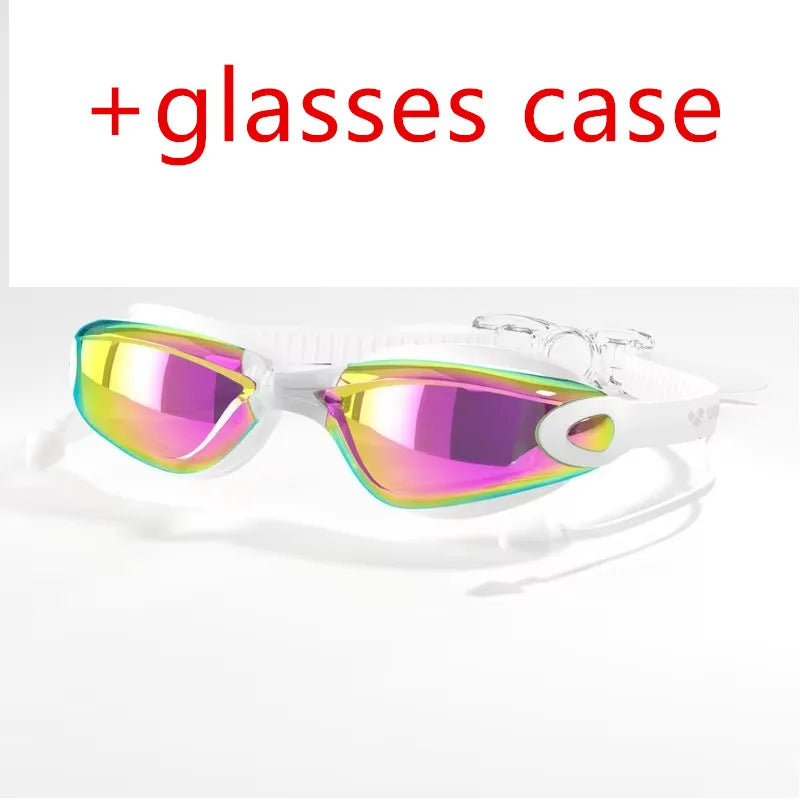 🥇 ARENA Pro Swim Goggles with Earplugs