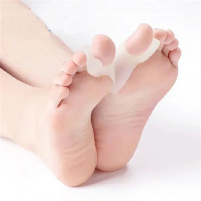 Silicone Gel Toe Separators – Bunion & Thumb Corrector for Pain Relief and Toe Alignment