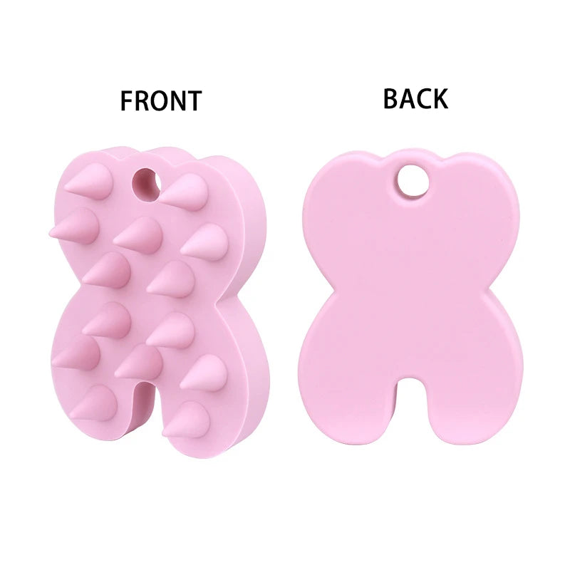 💆‍♀️ Silicone Scalp Shampoo Brush – Deep Cleaning Massage Comb for Hair Root & Itch Relief