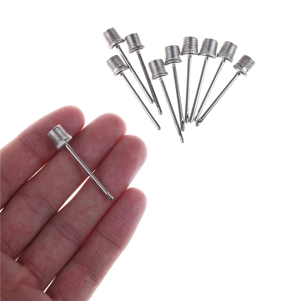 10PCS Ball Pump Needle Pins – Air Pump Nozzles for Football, Soccer & Basketball