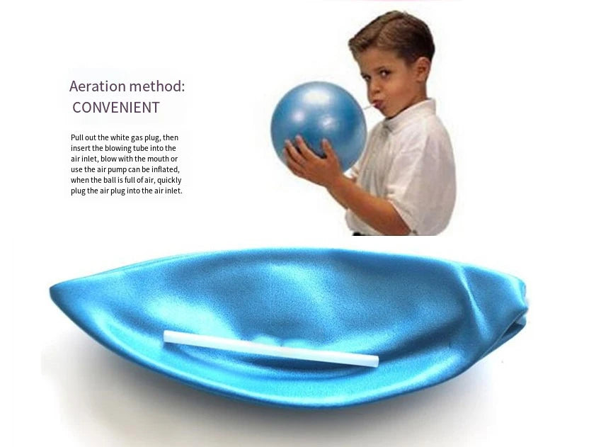 9-Inch Mini Yoga Ball – Pilates Balance Exercise Ball for Fitness & Therapy