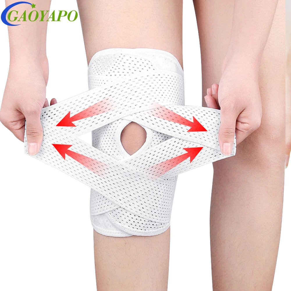 Adjustable Knee Brace w/ Side Stabilizers – Meniscus Tear & Arthritis Pain Relief