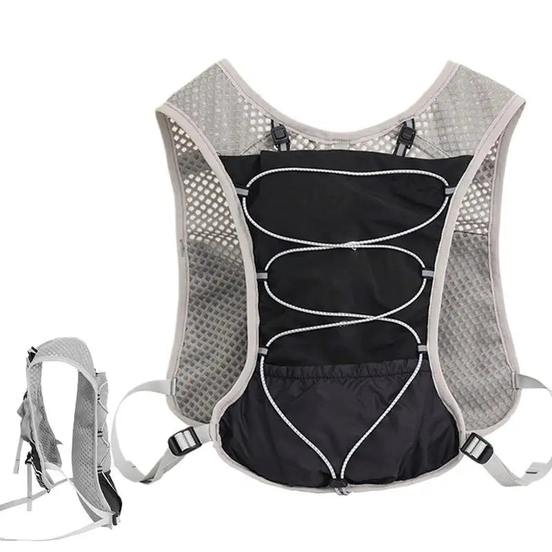 5L Reflective Hydration Running Vest – Lightweight Water Pack Marathon Cycling