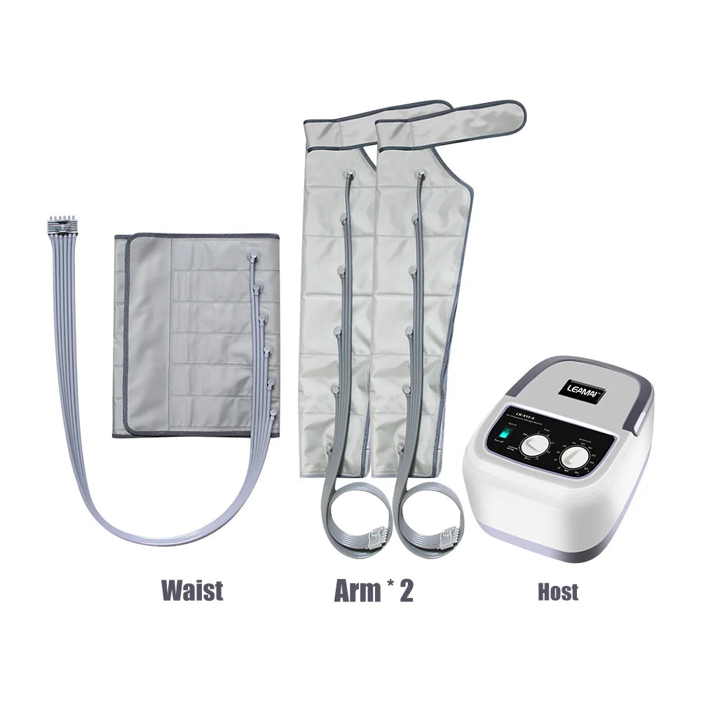 Air Compression Leg Massager with Heat & Vibration – Recovery & Circulation