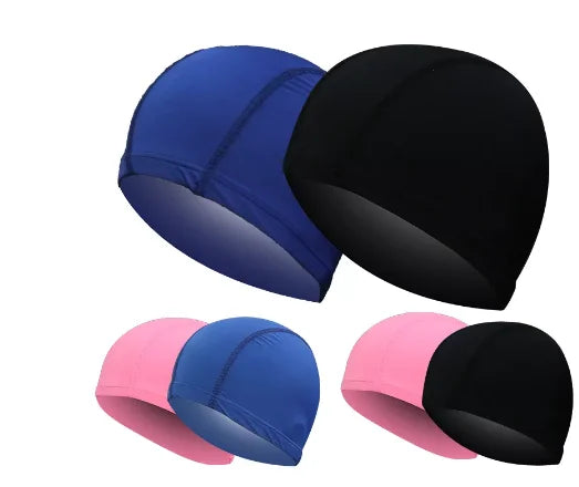 👂 Ultra-Thin Nylon Bathing Cap