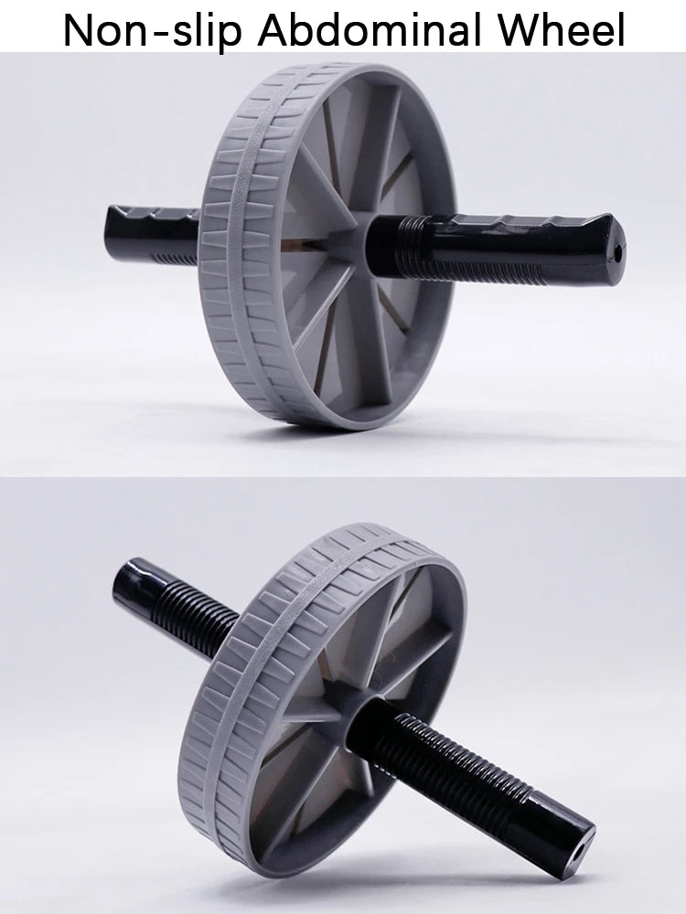 Ab Roller Wheel Heavy-Duty Non-Slip Silent Core Trainer for Home Fitness