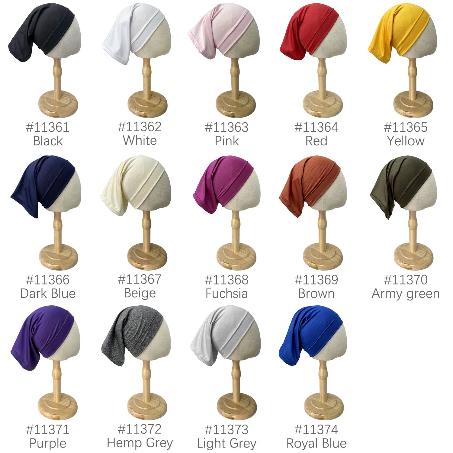🧕 Stretch Hijab Undercap Turban for Men and Women