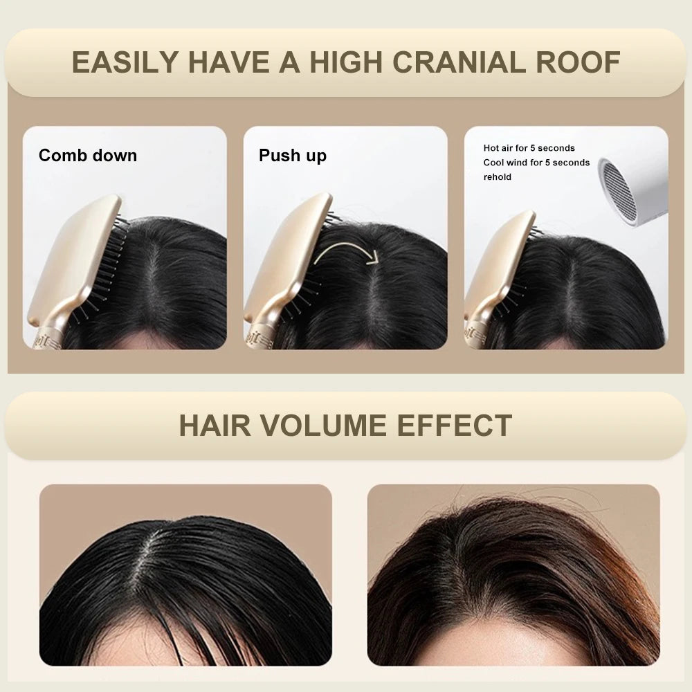 CALIYI Air Cushion Scalp Hair Brush – Anti-Static Oval Comb for Men & Women