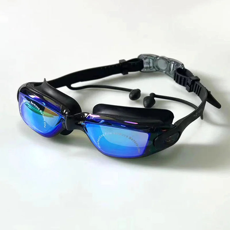 🥇 ARENA Pro Swim Goggles with Earplugs