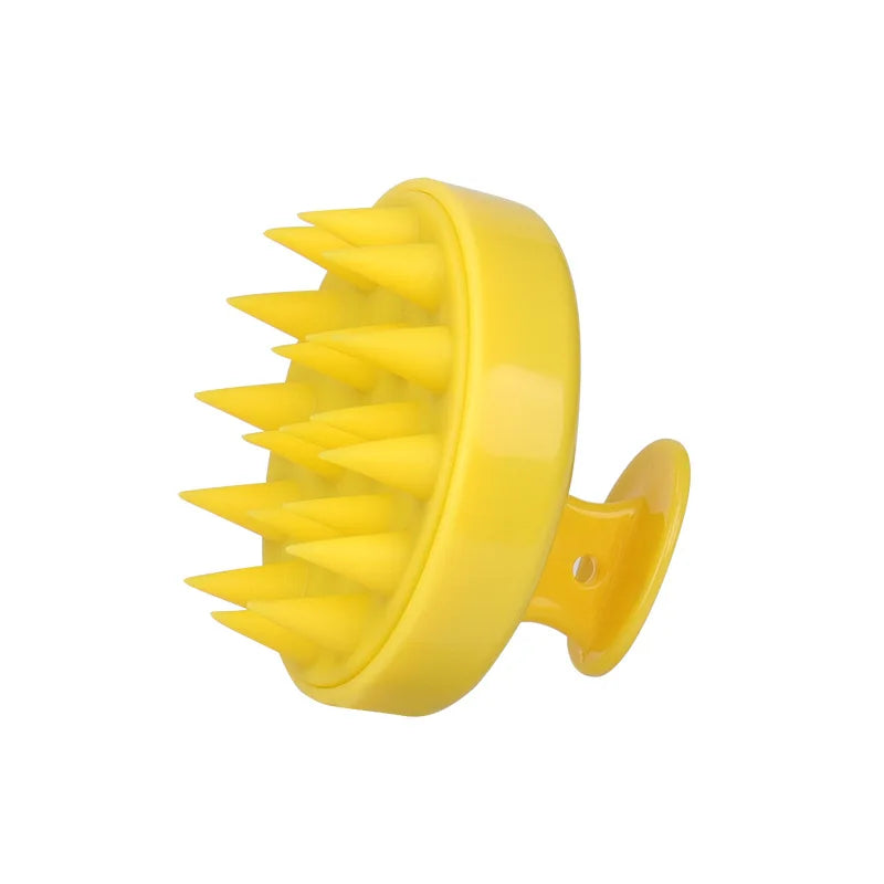 💆‍♀️ Silicone Scalp Shampoo Brush – Deep Cleaning Massage Comb for Hair Root & Itch Relief