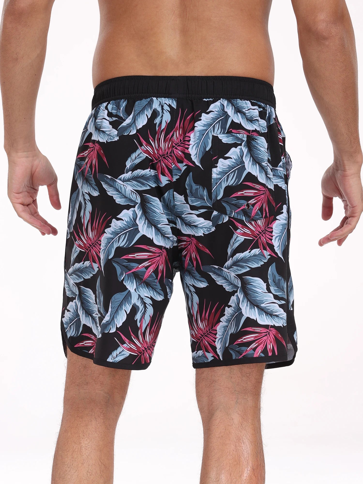 🌴 Men’s Printed Beach Shorts – Vacation Style