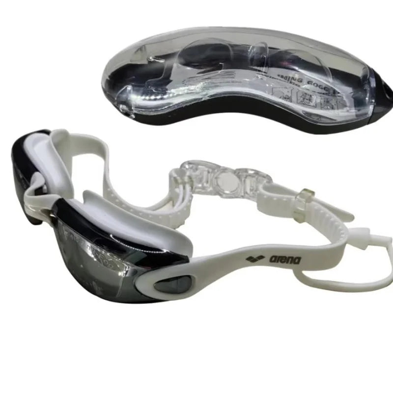 🥇 ARENA Pro Swim Goggles with Earplugs
