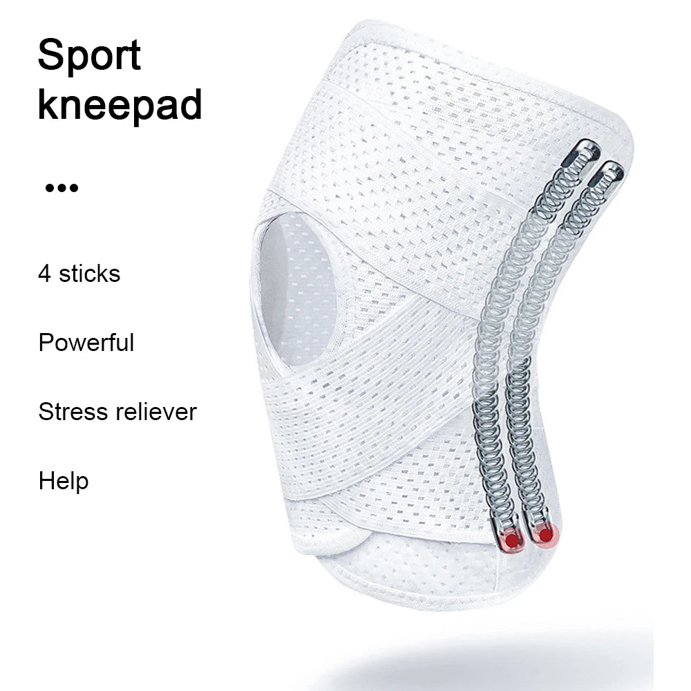 Adjustable Knee Brace w/ Side Stabilizers – Meniscus Tear & Arthritis Pain Relief