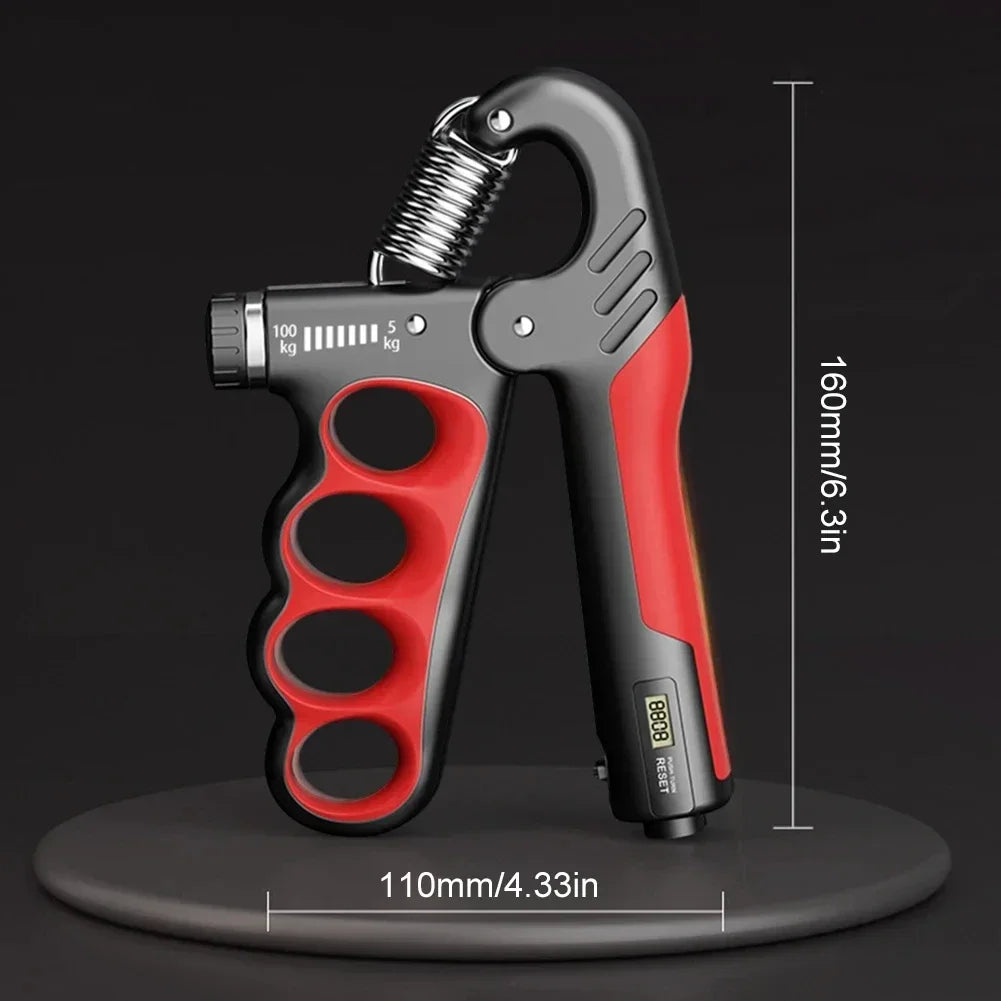 Adjustable Hand Grip Strengthener w/ Counter – Single, 6pcs or 7pcs Set