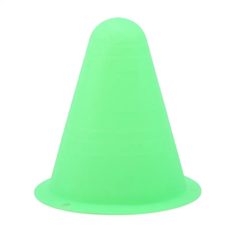 🚧 10PCS Skate Marker Cones – Soft Obstacle Cones for Rollerskates Football & Soccer