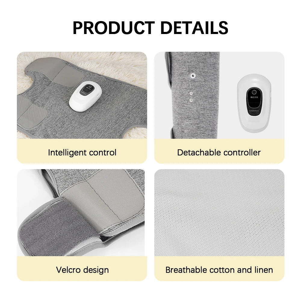 Wireless Leg Massager – Rechargeable Air Compression Calf & Foot Massage for Muscle Pain Relief