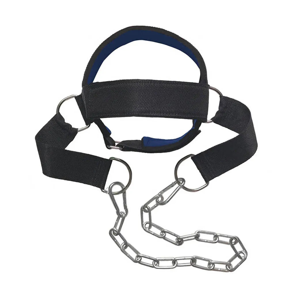 Neck Strength Trainer Head Harness – Adjustable Weight Training Strap