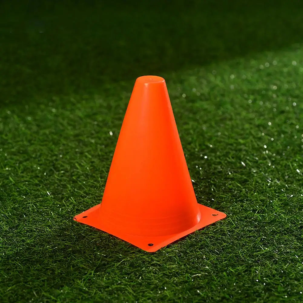 10PCS Soccer Training Marker Cones – Lightweight Football Practice Drill Cups