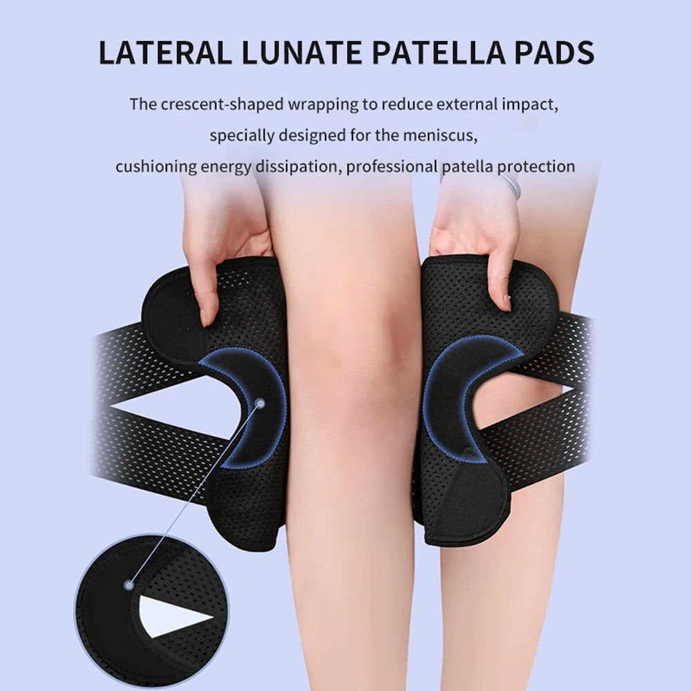 Adjustable Knee Brace w/ Side Stabilizers – Meniscus Tear & Arthritis Pain Relief