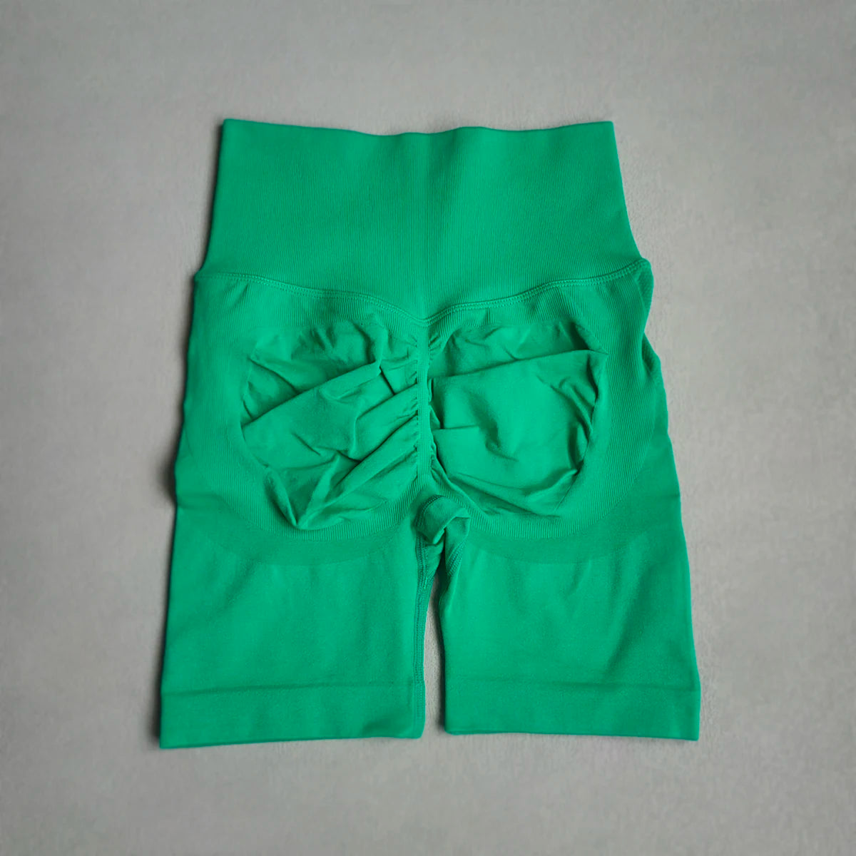 🩳 Seamless Yoga Shorts for Women – High Waist Push-Up Fit